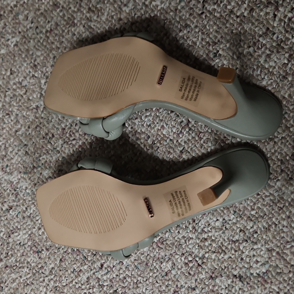 Sage Green Rope Sandals - Picture 4 of 4